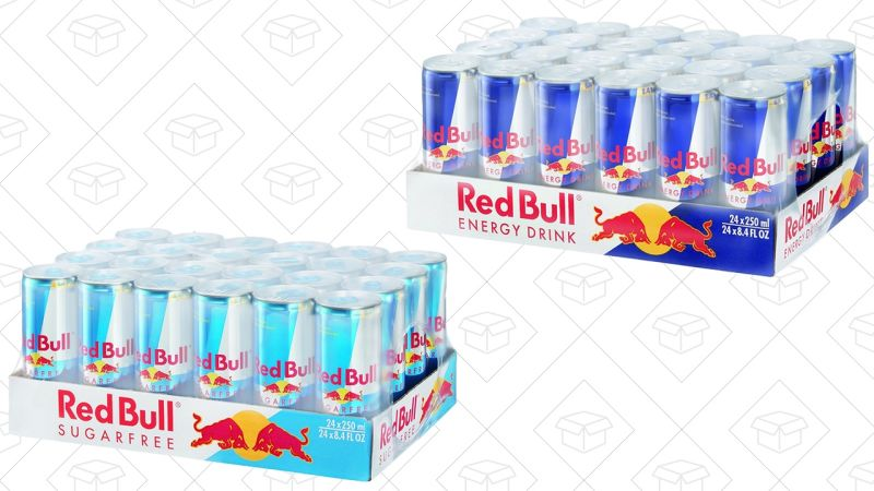 Pack con 24 Red Bulls, $28 | Sin azúcar, $28